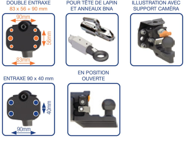 pour tête de lapin et anneaux  BNA
